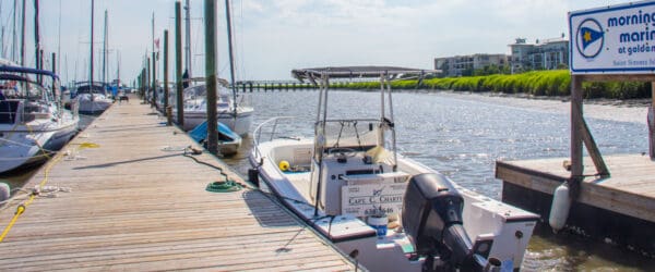 boats at a dock