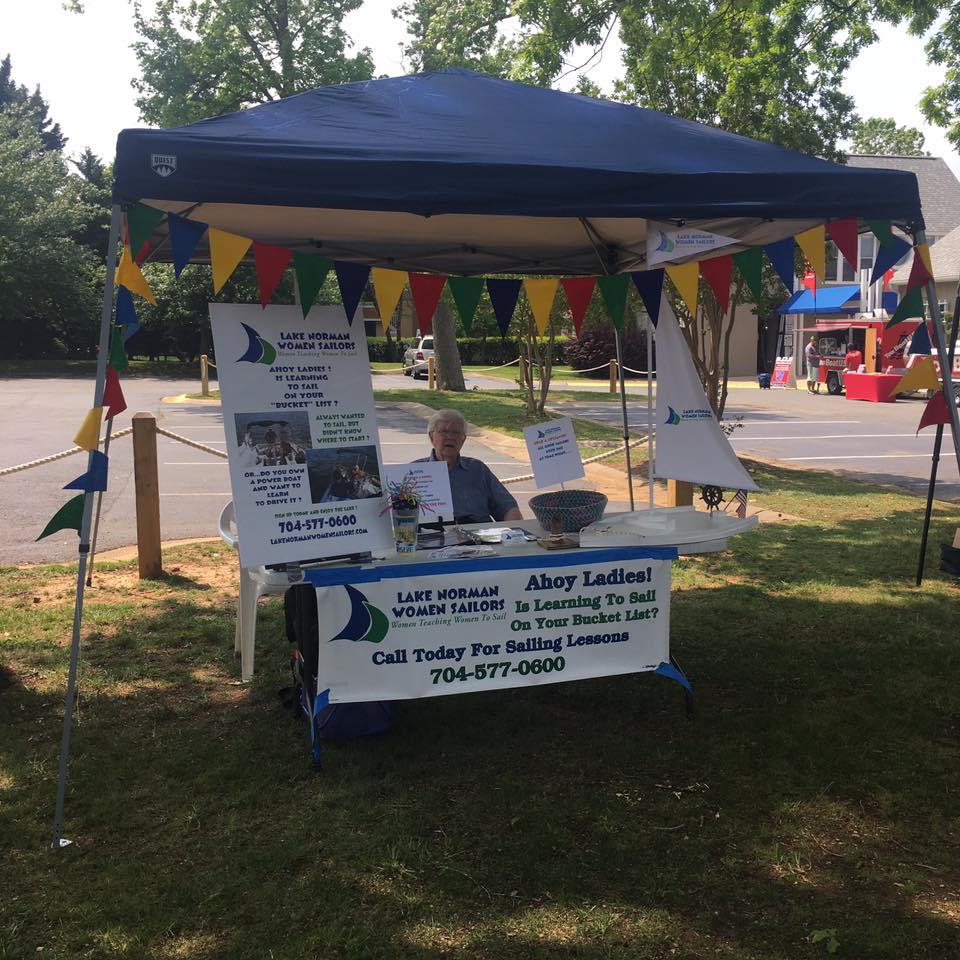 Booth at Kings Point Boating Festival