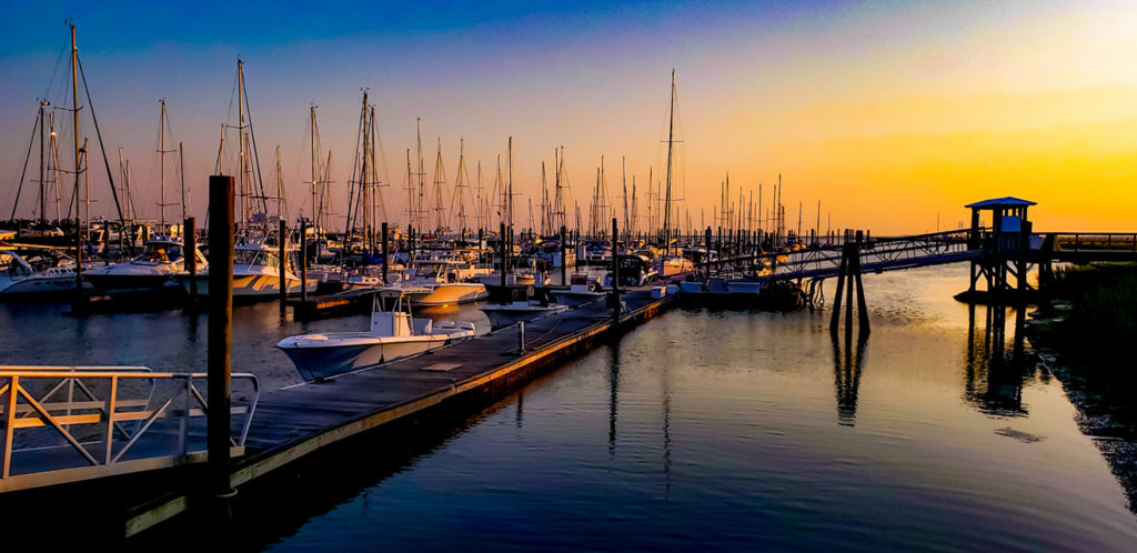 boats docked at Morningstar Marinas