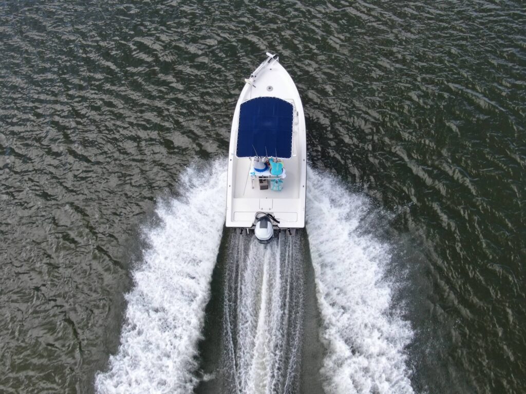boat in water