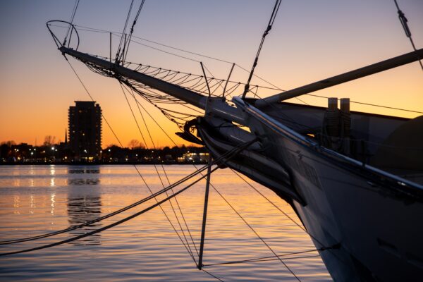 Sailing near Norfolk, VA